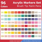 96 Colors Acrylic Paint Markers - Image 4