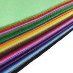 flic-flac 42pcs 8" x8“ Felt Fabric Sheet Assorted Color Felt Pack DIY Craft - Image 6