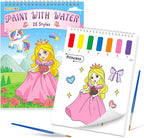 SOCOLER Paint with Water Coloring Books by SOCOLER