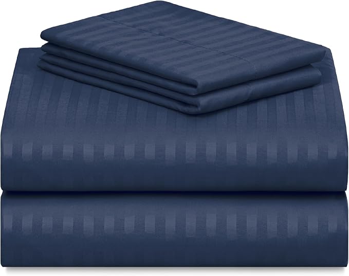 LuxClub 4 PC Queen Size Sheets Set, Breathable Luxury Bed Sheet, Deep Pockets - Image 9