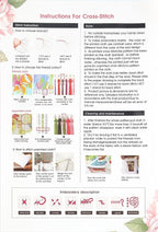 Bookshelf Stamped Cross Stitch Kits - Image 7