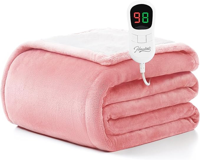Homemate Electric Heated Blanket Full by Homemate
