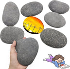 12PCS Large Painting Rocks, 3“-4” River Rocks - Image 3