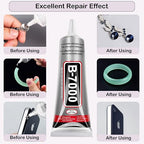 B7000 Jewelry Glue for Jewelry Making, FITTDYHE 2PCS 50ML/1.69 fl oz Clear - Image 4