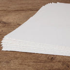 Kisston 10 Sheets Large Deckled Edge Paper 22 x 30 Inches, 140 Lb/300 GSM - Image 2