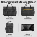 Cupohus Craft Organizer Bag, Art Supply Tote - Image 4