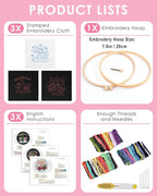 TINDTOP Christmas Embroidery Kit - Image 2