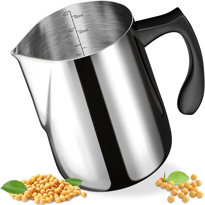 CasaCulina Candle Making Pouring Pot, 32oz Stainless Steel Wax Melting Pot by CasaCulina