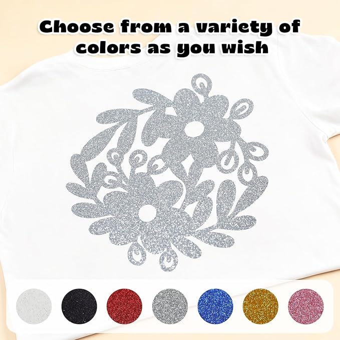 Glitter Silver HTV - Image 5