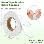 330 PCS Double Sided Foam Tape Pre Cut 1/2 X 2/5 Inch Small Adhesive Foam - Image 2