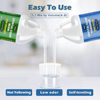 TAKIMO 1 Gallon Crystal Clear Epoxy Resin Kit, Bubble Free Self-Leveling Resin - Image 3