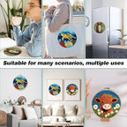 RUIQLXHANG Punch Needle Kits for Beginners, Cute Cartoon Highland Cow - Image 5