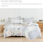 LEMIROE White Cotton Comforter Queen Size 3Pcs - Image 4