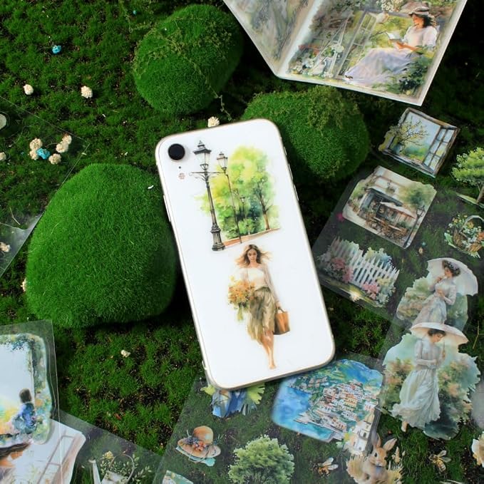 Spring Landscape Pre-Cut Journal Sticker Book - Image 5