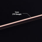BENECREAT 18 Gauge 32 Yards Jewelry Beading Wire Tarnish Resistant Copper Wire - Image 3