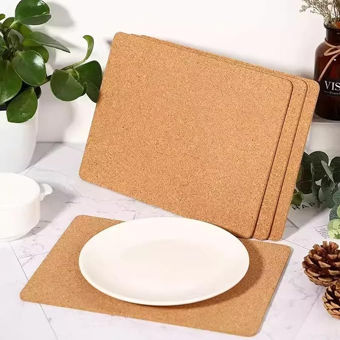 5 PCS Self Adhesive Cork Sheets 8.26×11.8 Inch×1mm | Cork Backing Sheets - Image 2