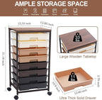 SYKIARIOL Rolling Storage Cart - Image 2