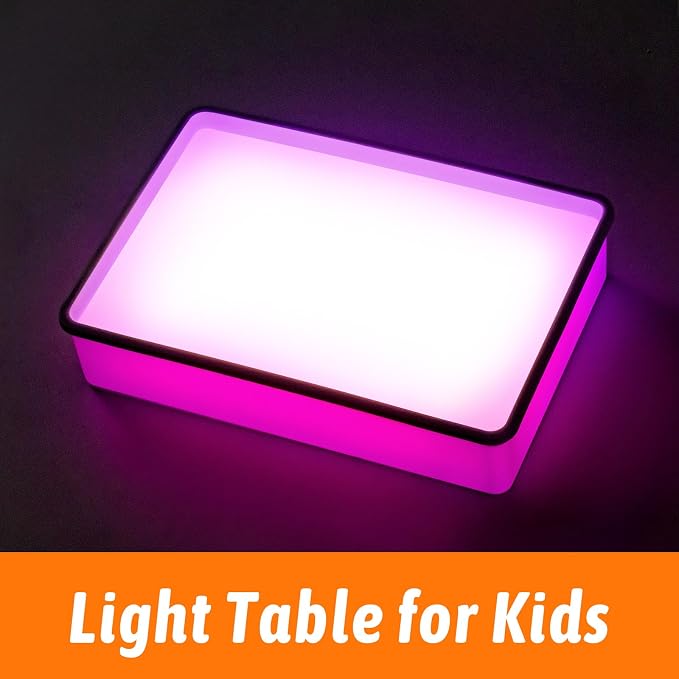 PreTrans Sand Painting Light Box – Kids Light Table - Image 2