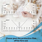 Tshirt Ruler Guide for Vinyl Alignment, T Shirt Rulers to Center Designs - Image 5