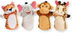 Melissa & Doug Zoo Friends Soft Plush Hand Puppets 4-Piece Glove Set by Unknown