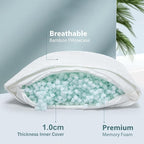 Rainmr Extra Long Body Pillow Cubies Memory Foam 150x50cm – Anime Body Pillow - Image 4