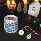 69 Feet Winter Snowflake Bulletin Board Borders, Shine Scalloped Borders - Image 6