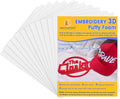 New brothread - 16 Options- 12PCS Embroidery Puffy Foam 9″x12″ Large Size 3MM by Newbrothread