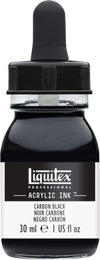 Liquitex Professional Acrylic Ink, 1-oz Jar, Carbon Black by Liquitex
