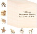 ilauke Basswood Sheets 12x18Inch, Wood Burning, Architectural Models, Wood by Visittheilauke