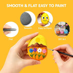 Simetufy 60 Pcs Painting Rocks Bulk, River Rocks to Paint - Image 3