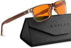 ANYLUV Blue Light Glasses Men Woman, Eye Strain Relief Eye Protection by ANYLUV