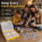 ALCYON 1600+ Trading Card Storage Box, Waterproof Plastic TCG Card Organizer - Image 7