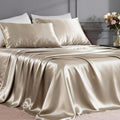 FreshCulture Satin Sheets Twin XL Bed Set by FreshCulture