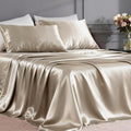 FreshCulture Satin Sheets King Size by FreshCulture
