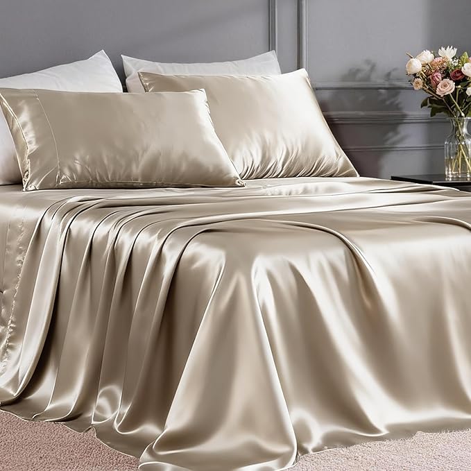 FreshCulture Satin Sheets California King by FreshCulture