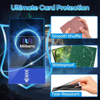 Mlikero 1200 Count Card Sleeves, Matte Magic Card Sleeves, Smooth Shuffle & - Image 5