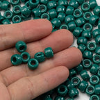 1000 Pcs Acrylic Pony Beads 6x9mm Bulk - Image 3