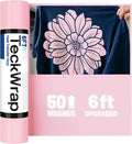 TECKWRAP Heat Transfer Vinyl for T-Shirts, 50+ Washes, REACH Certified & Dryer by TECKWRAP