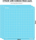 HTVRONT Light Grip Cutting Mat, 3 Pack Cutting Mat 12x12 Compatible - Image 6