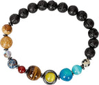 SPUNKYsoul New! His and Hers Couple Circle Distance Universe Bracelets by SPUNKYsoul