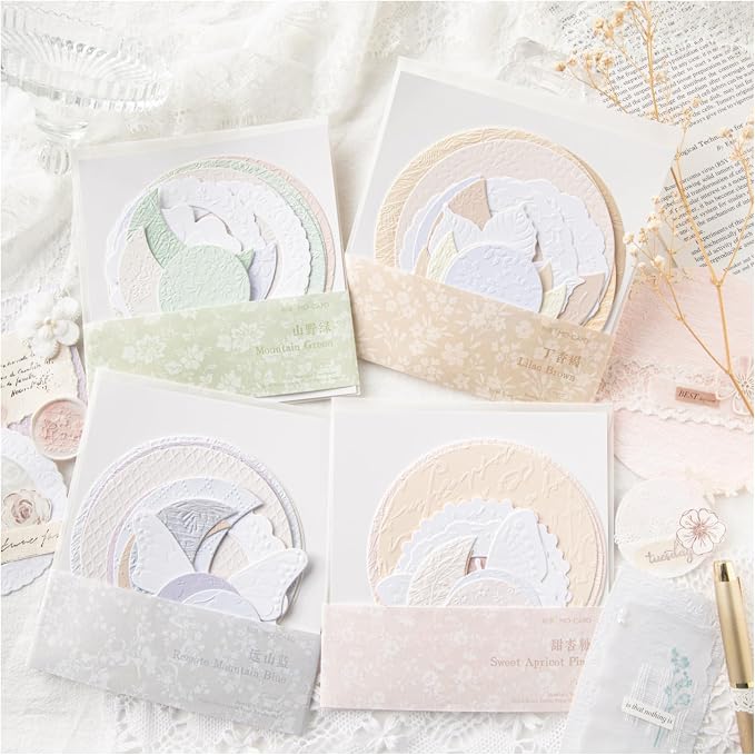 Scrapbook Embellishments Paper Cutout, DIY Craft Decorative Paper - Image 9