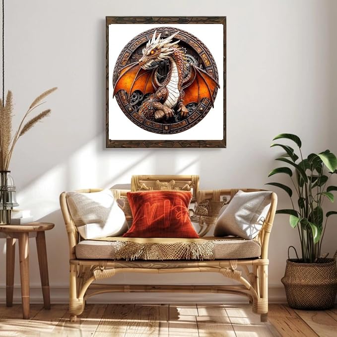 Mechanical Dragon Puzzles Fantasy Vintage Cool Steampunk Puzzle Adults Gifts - Image 5