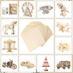 SiliFine 12x12 Inch 24 Pack Basswood Sheets - Image 7