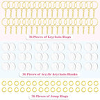 Audab Acrylic Keychain Blanks - Image 5
