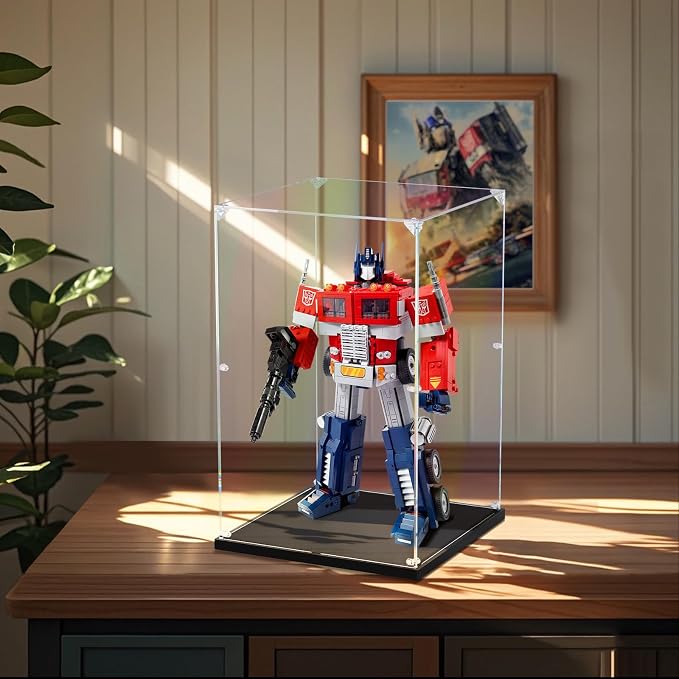 Clear Acrylic Display Case, Self-Assemble Showcase - Image 3