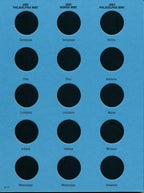 Whitman US Washington Statehood Quarter Coin Folder Three Volume Set - Image 3