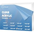 CALPALMY 24x36 Clear Acrylic Sheet Plexiglass 1/8” Thick, Use by CalPalmy