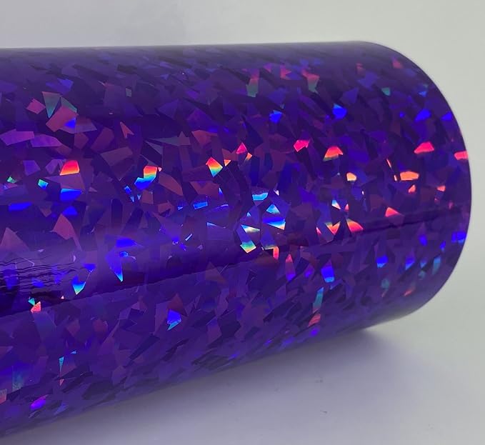 Holographic Crystal Sign Vinyl, HOLOCRYSTAL self-Adhesive Plastic by Paper+Street+Plastics