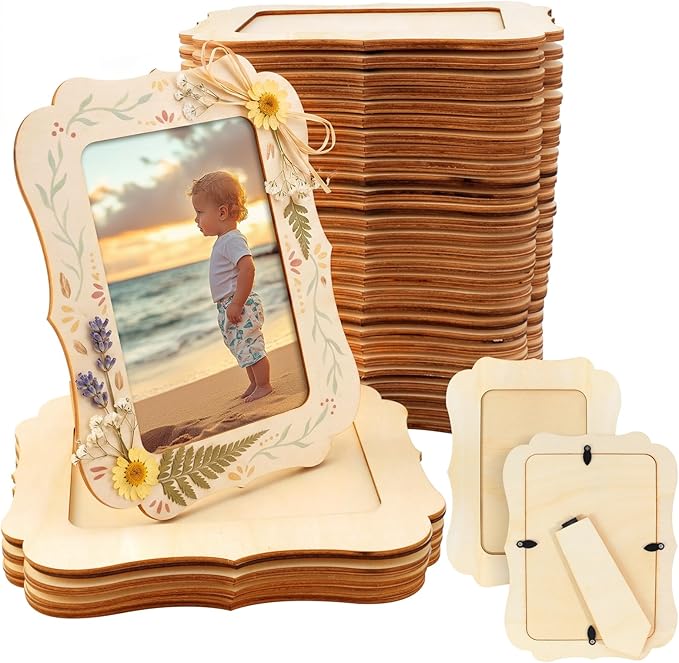 VOKOY 35 Pack Wooden Picture Frames by VOKOY