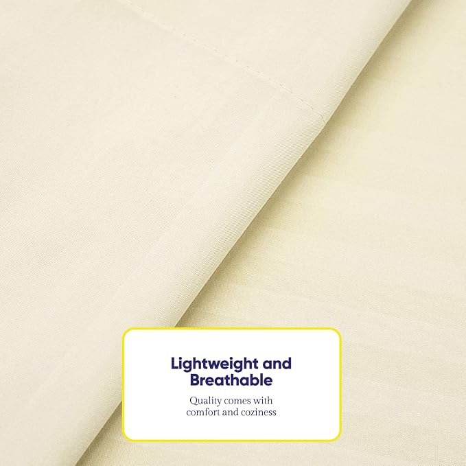 Dobby Stripe Queen Sheets - Image 5